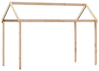 Daszek do łóżka dziecięcego 207x955x159 cm drewno sosnowe WM-846964