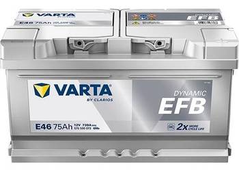 Akumulator 75Ah 730A VARTA Blue Dynamic EFB START&STOP E46