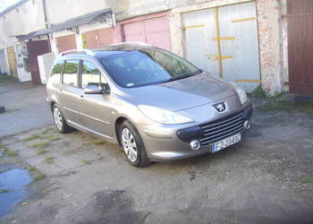 Peugeot 307 sw. HDI 2,0. kokpit,silnik,szyby i inne
