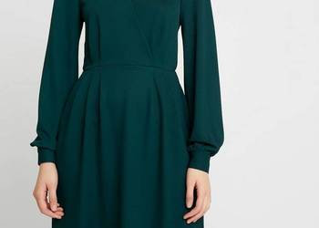 ONLY SUKIENKA BUTELKOWA ZIELEŃ ELEGANCKA 34 XS