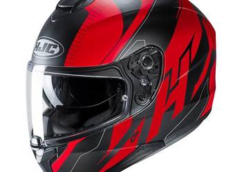 Integralny kask motocyklowy HJC C70 Boltas Blenda Czerwony