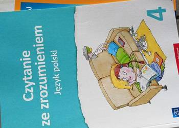 Czytanie ze zrozumieniem 4 ćwiczenia szkolne książki wysyłka gratis Gdańsk