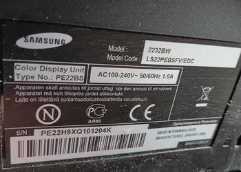 Monitor Samsunga 22 cale