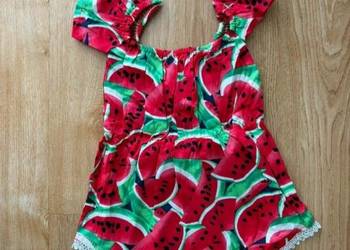Body letnie lato arbuzy 68 74 dziecko niemowlę niemowlak