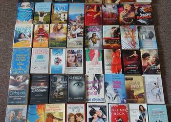 Zestaw 48 książek dla pań proza ,romans ,erotyka