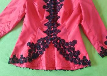 Żakiet  bluzka z gipiurą