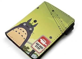 Totoro | 12 cm | Skóra | Portfel | My Neighbor Totoro