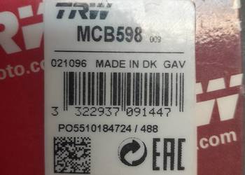 Klocki hamulcowe honda