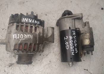 OPEL INSIGNIA 2,0 CDTI A20DTH rozrusznik alternator