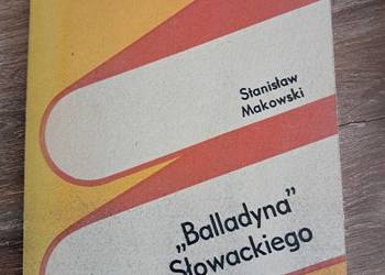 książka analiza literacka z 1981r "balladyna" stan bdb-