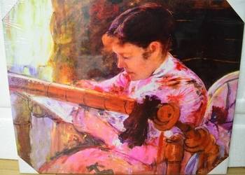 Mary Cassatt -,, Lidia tkająca gobelin''-1881