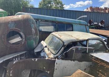 Syrena 105 z silnikiem – Baza do odbudowy lub dawca rzadkich części PRL