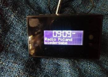 radio VR Radio Tuner radiowy fm dab aux data godzina