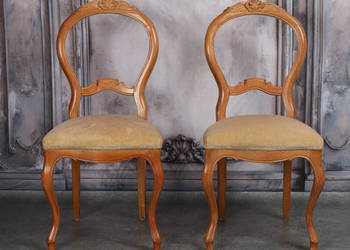 -ARTexpert- Para krzeseł Ludwik krzesło, krzesła ludwik do renowacji