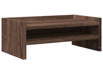 Podstawka pod monitor brązowy dąb 42x24x16 cm WM-854721