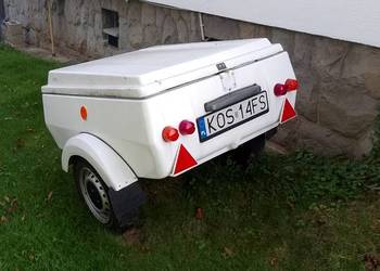 Przyczepa lekka Niewiadów N250 zarejestrowana SAM