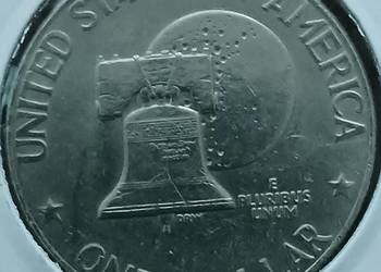 1 Dolar USA - D. Eisenhower 1976 r. - men. "D" - Dzwon