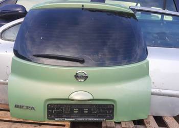 kompletna klapa bagażnika Nissan Micra K12 lak. D30G