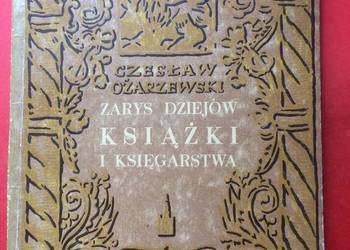 ( 3272 ) Zarys Dziejów Książki I Księgarstwa