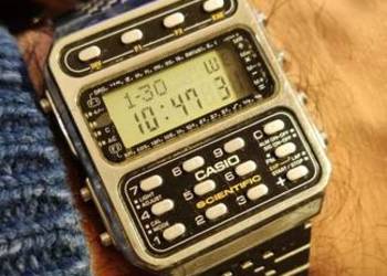 Vintage 1983 Casio CFX-200 Scientific Calculator Watch