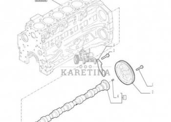 New Holland T6010 Koło zębate 2854823