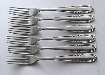 Widelce obiadowe (nr.3), KŁOS, Gerlach, sztućce PRL