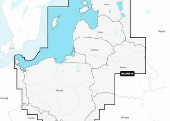 Mapa Echo Polski Navionics NEAU081R Lowrance, Simrad, Humminbird, Raymarine