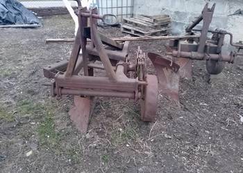 Pług dwuskibowy duże odkładnie