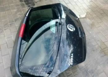 OPEL CORSA D 2012 kolor Z22C klapa szyba tylna czarna 5D