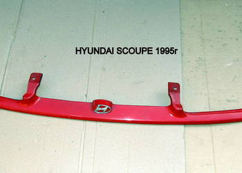ATRAPA,GRIL,LISTWA POD LAMPY HYUNDAI SCOUPE 1992-96r