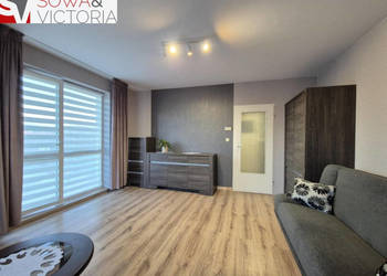 Umeblowana kawalerka z pięknym widokiem i balkonem