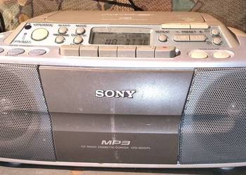 RADIOODTWARZACZ  CD MP3/ KASETY SONY CFD-S03CP