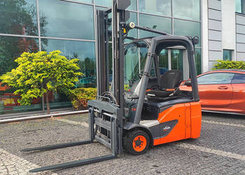 Wózek widłowy elektryczny Linde E16C-02 1,6 t duplex 3,85 m 2017