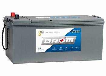 Akumulator 230Ah 1300A  GROM Premium LEWY PLUS