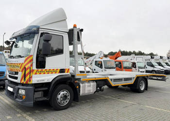 Iveco EUROCARGO 120E25 E6 Laweta Zagłebiana Platforma Pomoc Drogowa Skrzyn…