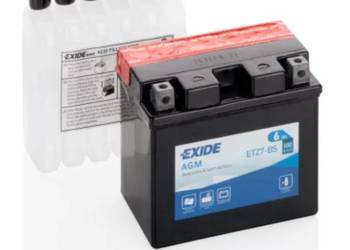 Akumulator motocyklowy ETZ7-BS YTZ7-BS 12V 6Ah 100A EXIDE