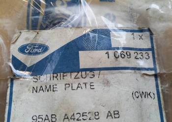 1069233/95AB-A42528-AB Napis Escort 1995-2001