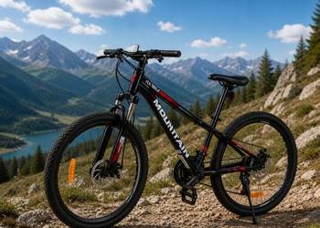 ROWER GÓRSKI MTB KOŁO 26 CALI WYTRZYMAŁA RAMA STALOWA 13" LEKKI 130-155 cm