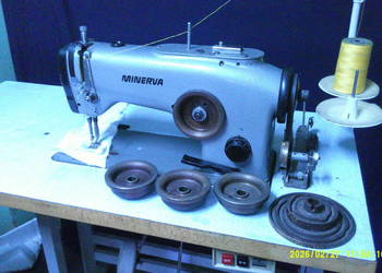 FILM! Maszyna do szycia żagli trójskok i inne ściegi NIĆ do 20!!