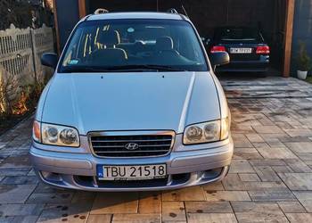 Hyundai Trajet 5 osób , 660 kg, LPG, Przegląd , OC, Ciężarowy