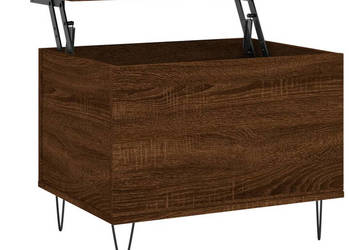 Stolik kawowy brązowy dąb 60x445x45 cm WM-830955