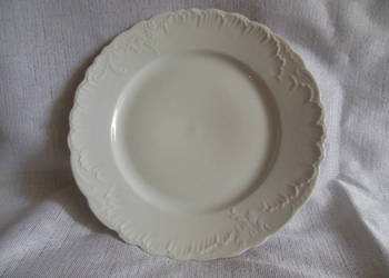 Talerz płytki obiadowy PRL Talerz płytki obiadowy PRL