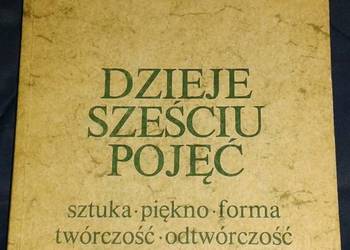 Dzieje sześciu pojęć - Władysław Tatarkiewicz