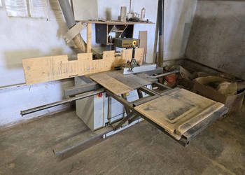 Frezarka dolnowrzecionowa JAROMA DFCA z wózkiem + zestaw frezów