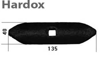 Redliczka prosta części do agregatu uprawowego siewnego