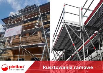 Rusztowania elewacyjne PD70 producent – pow.rob.240m2, wys.rob.8m