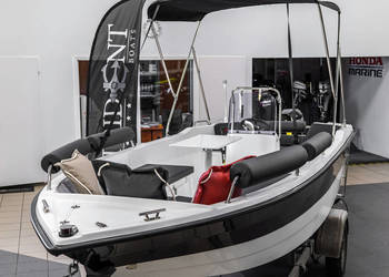 ŁÓDZ MOTOROWA SUNDECK 480 KONSOLA z PRZYCZEPĄ NOWA