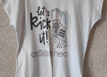 adidas neo koszulka bluzka damska t-shirt bawełniana