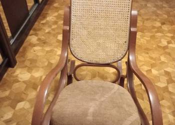 Fotel na biegunach/bujany