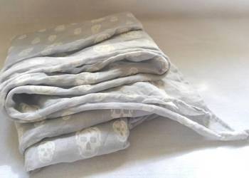 Chusta CZASZKI Szal 180x85 cm gat. I Unisex NOWE